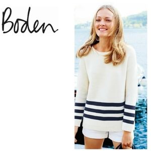 Boden Polperro Wool Blend Jumper Sweater 14